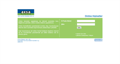Desktop Screenshot of online.firataksa.com